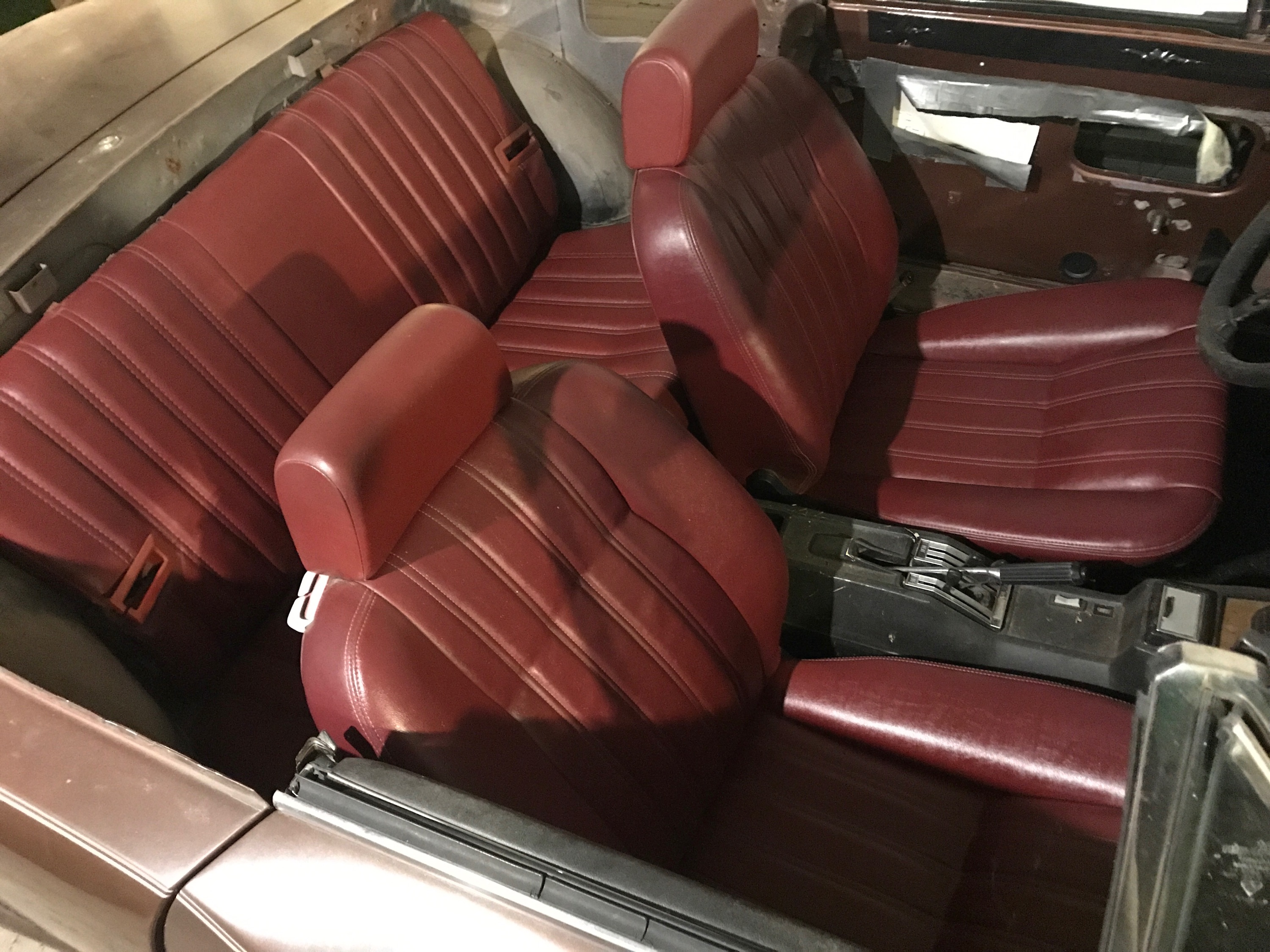 It’s so weird for there to be seats…